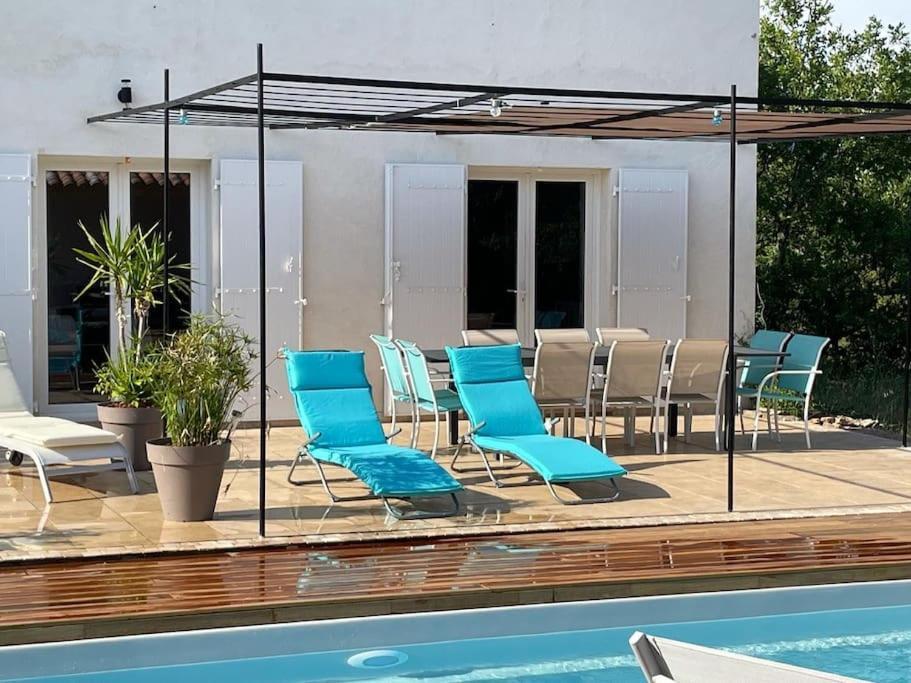 Villa Piscine - Gorges Du Verdon, Lac De Sainte-Croix Régusse Exteriér fotografie