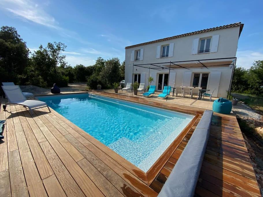 Villa Piscine - Gorges Du Verdon, Lac De Sainte-Croix Régusse Exteriér fotografie