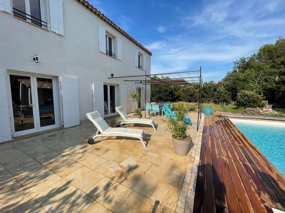 Villa Piscine - Gorges Du Verdon, Lac De Sainte-Croix Régusse Exteriér fotografie